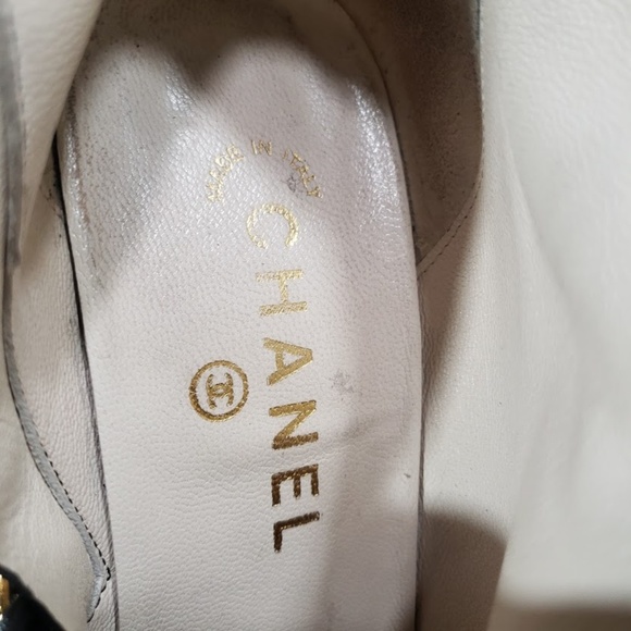 Chanel Black Leather Ankle Boots - Picture 5 of 8